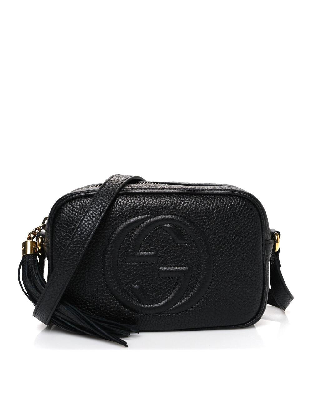 Gucci Pebbled Calfskin Mini Soho Disco #369678G11B